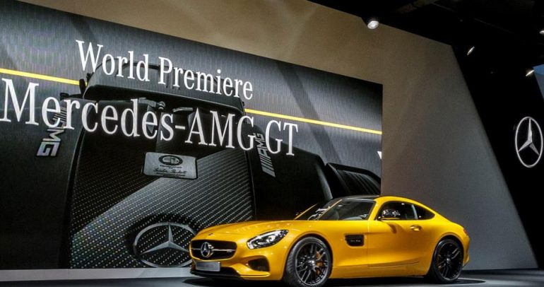 الظهور العالمي الأول لمرسيدس AMG GT في ألمانيا